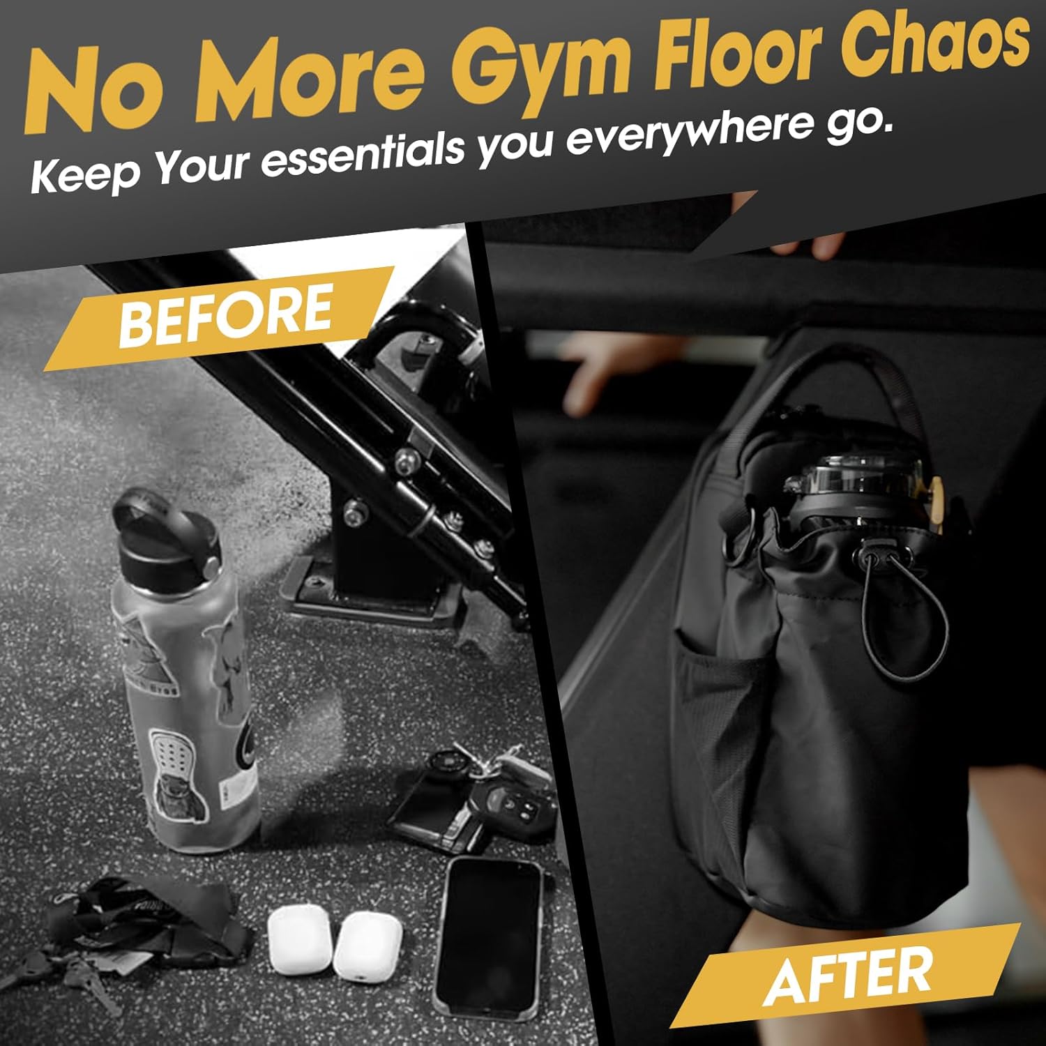 The Milano Magnetic Gym Bag
